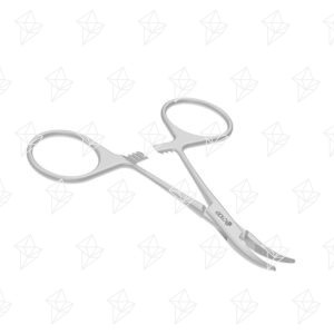 Pinça Hartmann Curva - 10cm | 4" Delicada