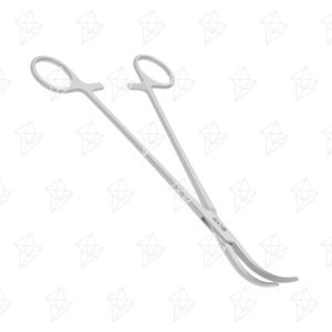 Pinça Heiss Curva Forte - 20cm | 8"