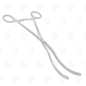 Pinça Kocher Intestinal Curva - 25cm | 10"