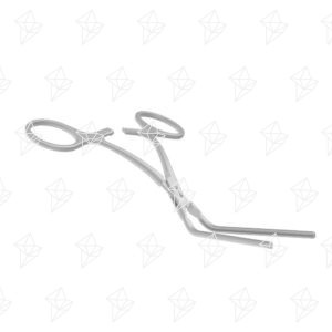 Pinça De Bakey Boca Angulada 45° - 12,5cm | 5"