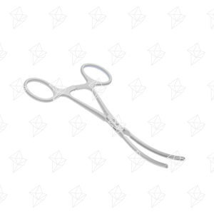 Pinça De Bakey Curva Boca 4,5cm - 12,5cm | 5"