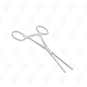 Pinça De Bakey Reta Boca 4,5cm - 12,5cm | 5"
