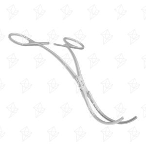 Pinça De Bakey Curva - 18cm 7"