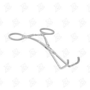 Pinça De Bakey Satinsky Arco 4cm - 12cm