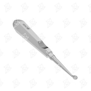 Cureta Bruns - N° 1 (7mm) 17cm | 6 3/4"