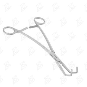Pinça De Bakey Satinsky Arco 3,5cm - 19cm